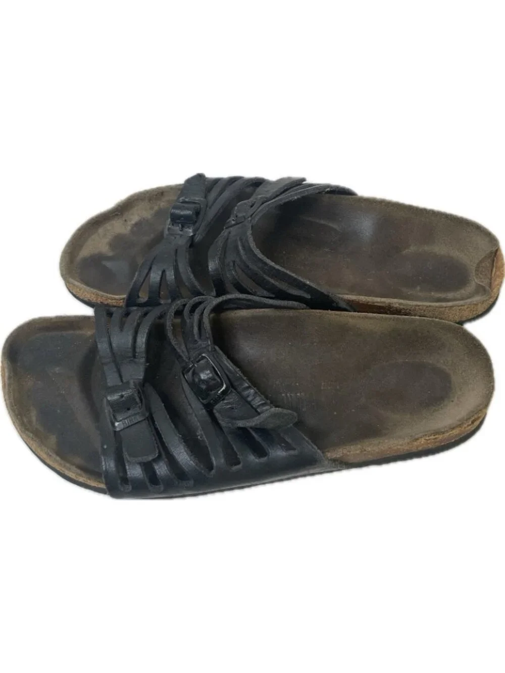 Birkenstock Women's Granada Black Birkibuc Sandal EU 40 US 9 - Picture 6 of 8